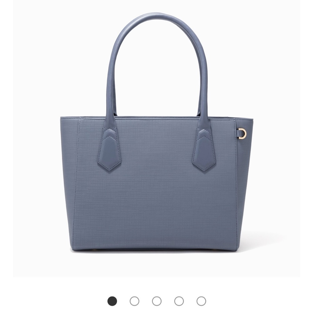 NWOT Dagne Dover Signature Legend Tote Ash Blue